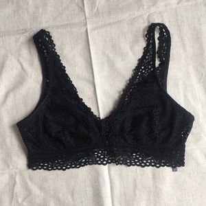 Aerie Lace V-neck Bralette
